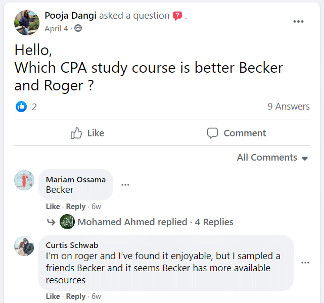 roger vs becker cpa review